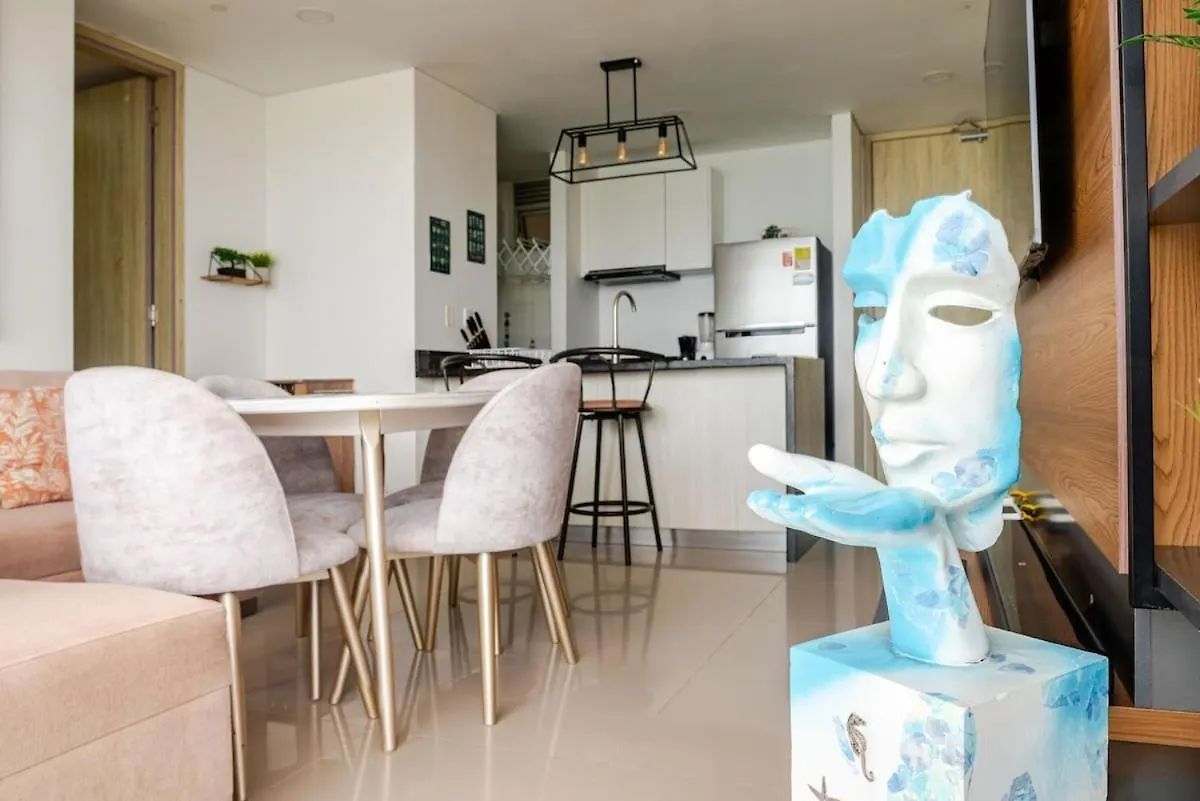 Apartamento Moderno Y Lujoso Con Vista Al Mar Piso 1903 - Cerca A Ciudad Amurallada Cartagena  Kolumbien