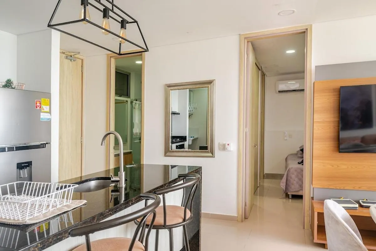 Apartamento Moderno Y Lujoso Con Vista Al Mar Piso 1903 - Cerca A Ciudad Amurallada Cartagena 0*,  Colombia