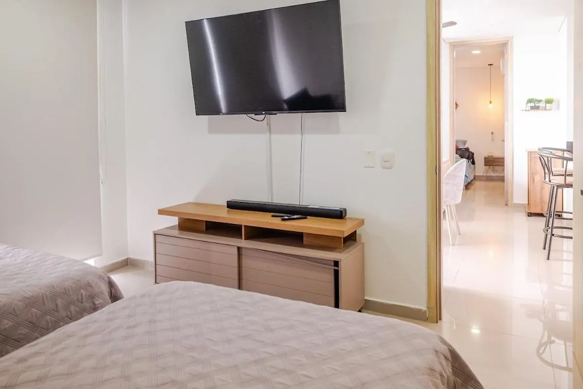 Apartamento Moderno Y Lujoso Con Vista Al Mar Piso 1903 - Cerca A Ciudad Amurallada Cartagena Appartamento