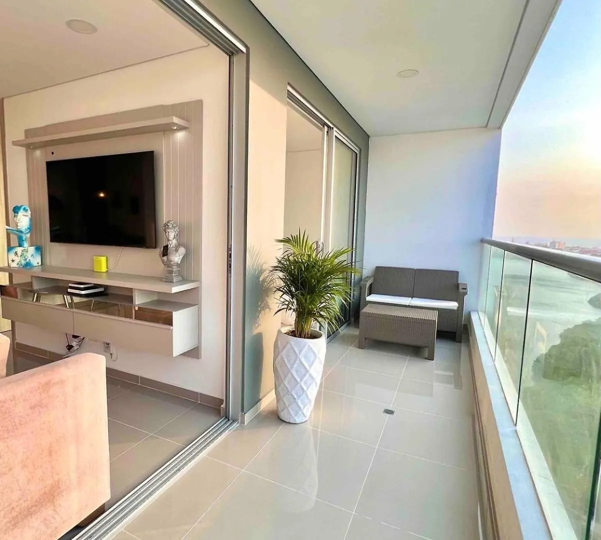 Apartamento Moderno Y Lujoso Con Vista Al Mar Piso 1903 - Cerca A Ciudad Amurallada Cartagena